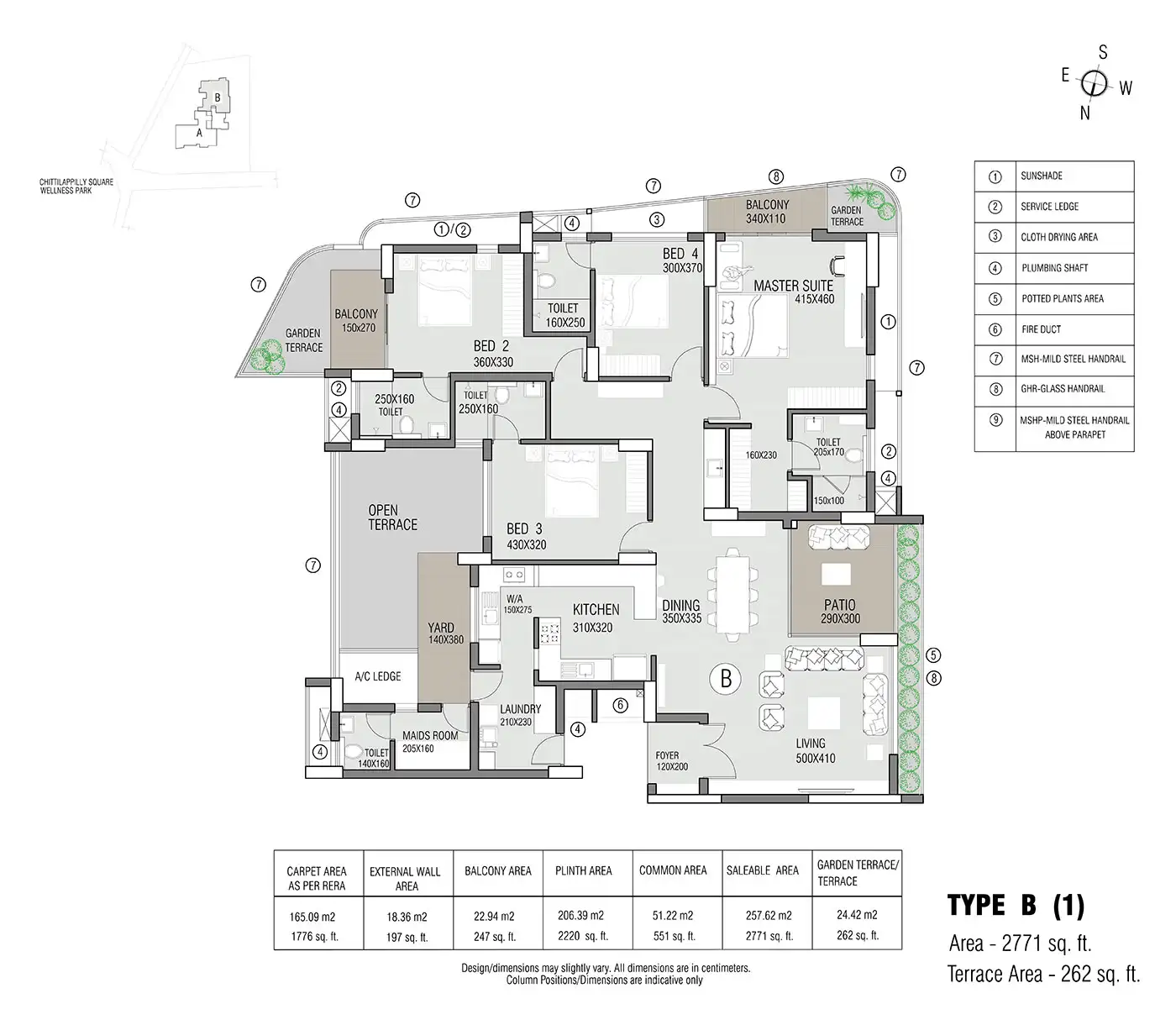 Sipani Codename Sarjafield floor plan1